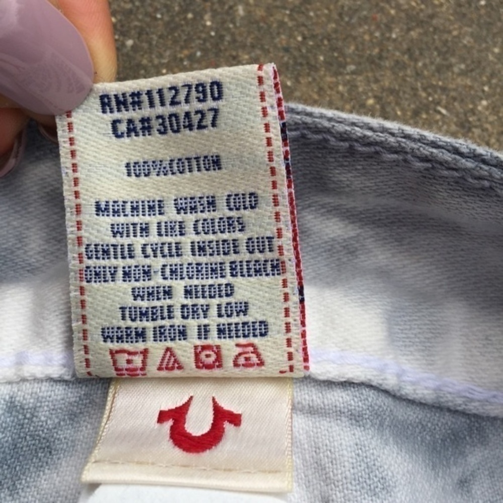 True Religion tie-dye Mini Skirt 25 - Picture 4 of 5